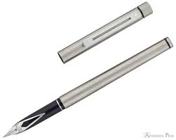 Sheaffer Targa Slim Stainless Steel Set 2019 0531 28 Anderson Pens Inc Sheaffer Fountain Pen Vintage Pens Fountain Pen Ink