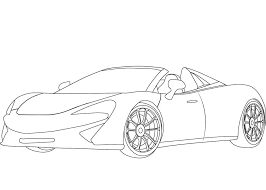 Mclaren coloring pages at getdrawings free download. Mclaren 570s Coloring Page Free Printable Coloring Pages For Kids