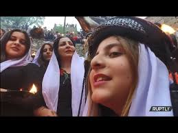 Ezidilerde Kirmizi Carsamba Bayrami Youtube