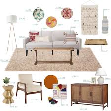 Emily Henderson Target Living Room Boho Target Living Room Boho Living Room Living Room On A Budget