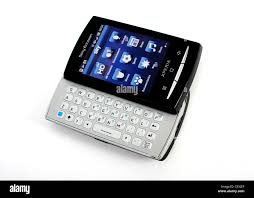 A Sony Ericsson Xperia Mini Pro mobile ...