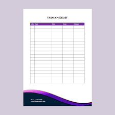 The next time you open a document… ms word theme. Purple Color Checklist Word Template Design Free Download