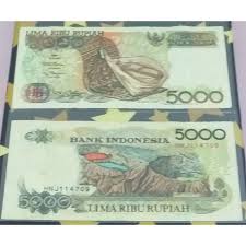Menurut primbon, bermimpi mendapatkan uang kertas yang sobek memiliki arti yang baik. Uang Kertas Lama 5000 Rupiah 1992 Shopee Indonesia