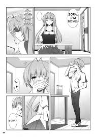 Hand Job HN:SORA - Yosuga No Sora Hentai Kiss - Asmhentai.net