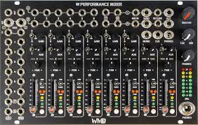 An amazingly feature packed and great sounding mixer for your eurorack system. Wmd Performance Mixer Black Eurorack Module On Modulargrid