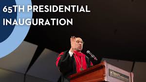 65th Presidential Inauguration of Rev. Dr. Aaron Kuecker