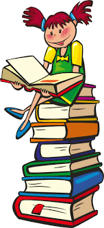 Girl Reading Clip Art Vector Clip Art Online Royalty Free Public Domain Book Posters Books Clip Art