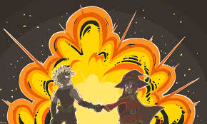 Megumin And Bakugo Explosion Friends Anime Anime Crossover Anime Wallpaper