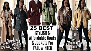 Shop boohoo petite women's jackets & coats at up to 70% off! Top 25 Autumn Winter Coats Jackets Haul 2019 Affordable Youtube