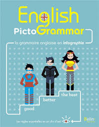 Voir plus d'idées sur le thème grammaire anglaise, grammaire, apprendre l'anglais. English Pictogrammar La Grammaire Anglaise En Infographie Rebecca Dahm Belin Education Grand Format Le Hall Du Livre Nancy