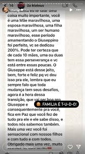 Shantal Verdelho desabafa sobre desmame repentino do caçula Giuseppe, de 3  meses