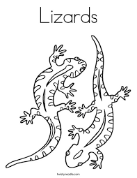 These alphabet coloring sheets will help little ones identify uppercase and lowercase versions of each letter. Lizards Coloring Page Twisty Noodle