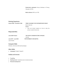 To download microsoft word version of this cv, click the link below the image. Cv Template Kenya Cvtemplate Kenya Template Good Essay Essay Format Resume Template Professional