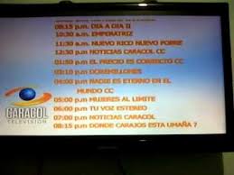 ¿en qué canal ver colombia vs. Programacion Caracol Tv 14 De Agosto 2012 Youtube