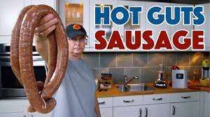 Elgin Texas Hot Guts Sausage Recipe How To Make Texas Hot Links - Youtube