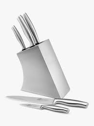 Stainless Steel Knife Block Set Shop The World S Largest Collection Of Fashion Shopstyle Uk This set of sculptural, nested knives is practical, durable and a work of art. stainless steel knife block set shop