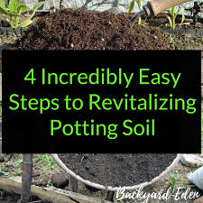 Maybe you would like to learn more about one of these? Revitalizing Potting Soil 4 Incredibly Easy Steps To Reuse Soil Backyard Eden
