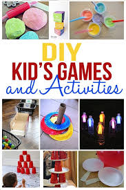 Diy Kids Games And Activities For Indoors Or Outdoors Fun Games For Kids Train Games For Kids Diy Kids Games