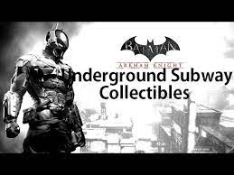 Über 7 millionen englischsprachige bücher. Batman Arkham Knight Subway Under Construction Collectibles All Riddler Trophies Militia Shields Youtube