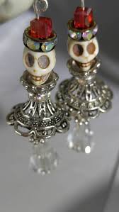 To Be Or Not To Be That Is The Question Skull Steampunk Skull Earrings Skull Dangle Earrings Day Of The Dead Earrings Jewelry Calaveras Halloween Earrings Sugar Skull Earrings Goth Girl Skull Earrings Steampunk Earrings Skull Jewelry