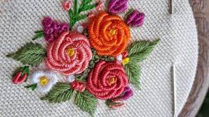 95 pages in japanese date of publication: Hand Embroidery Easy Flower Embroidery Hand Embroidery Designs Flower Ideas With Tricks Youtube
