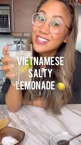 ✨Vietnamese salty lemonade (Soda chanh muối) to quench your thirst this  summer (quick version) 👅🍋, Typically this drink is made with preserved  lemons but you can achieve similar flavour profiles with ...