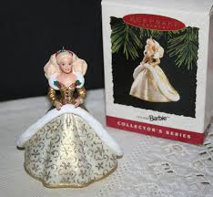 Holiday Barbie Hallmark Keepsake Ornament 1994 Christmas Ornament Second In Barbie Holiday Ornament Series Ornament Original Box In 2020 Holiday Barbie Hallmark Keepsake Ornaments Christmas Barbie