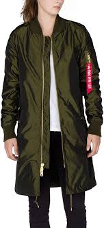 Air force and navy pilots. Alpha Industries Damen Jacke Ma 1 Lw Coat Iridium Wmn Farbe Dark Green Grosse Xl Amazon De Bekleidung