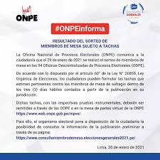 Y a fin de evitar aglomeraciones, revisa en que horario la onpe recomienda que acudas a. Onpe Elecciones 2021 Ya Puedes Consultar Aqui Si Eres Miembro De Mesa Municipalidad Distrital De El Porvenir