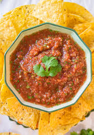 Gently mix remaining ingredients by hand. Easy Salsa Recipe Restaurant Style Averiecooks Com