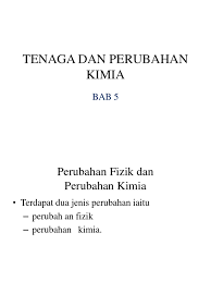 Reaksi eksoterm, adalah reaksi kimia yang menghasilkan energi panas (kalor) sehingga meningkatkan suhu lingkungan. Tenaga Dan Perubahan Kimia