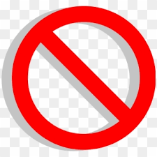The red circle with a red exclamation point means a message was not sent. Free Red Circle With Line Png Transparent Images Pikpng