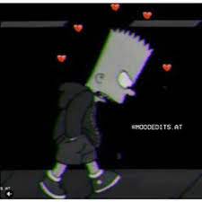 Мать гомера симпсона и бывшая жена абрахама симпсона. Sad Bart Simpson