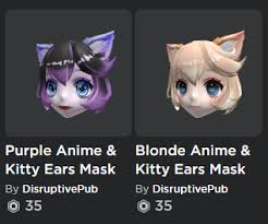 I also do videos on roblox memes & gameplays. Disruptivepub On Twitter Worked With A Friend On Something Different Very Anime Neko Inspired Intended To Be Cute But Per The Comments Very Polarizing Haha For Those Who Find It Cute