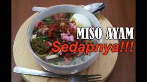 Lihat juga resep ramen kuah miso 🍜 enak lainnya. Resep Miso Ayam Masakan Khas Sumatera Youtube