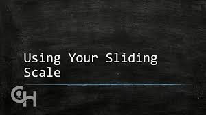 You still need to count carbohydrates. Using Sliding Scale To Determine Insulin Dose Youtube