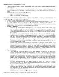 Equity T4 Equity Chapter 4 Construction Of Trusts Constitution Of Valid Trust Trust Must Be Studocu