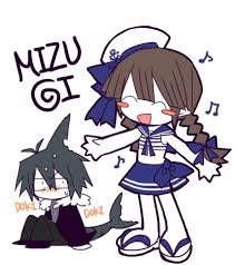 Original Work By Mogeko Blue Sea Chibi Rpg Horror Games