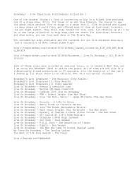 Broadway Live Performances Collection | PDF | Broadway Theatre | Musical  Theatre