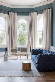 Furniture Gorgeous Bay Window Curtains And Rods Also Bay View Window Curtains F Wohnung Wohnung Renovierung Erker Vorhange