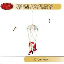 Pere Noel Automate Avec Parapluie Automate De Noel Pas Cher Pere Noel Parapluie Train De Noel
