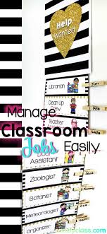 Classroom Jobs With Editable Options Heart Of Gold Clip