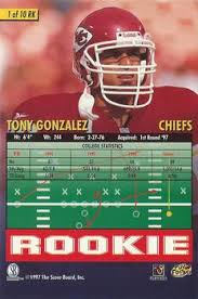 Maybe you would like to learn more about one of these? Tony Gonzalez Gallery Trading Card Database