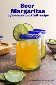 Easy Beer Margaritas Recipe Mixed Drinks Recipes Cocktail Recipes Easy Beer Margarita