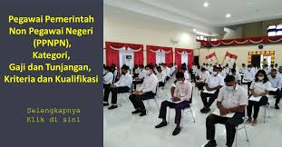 Tak terkecuali juga untuk pegawai pemerintah non pns (pegawai negeri sipil). Pegawai Pemerintah Non Pegawai Negeri Ppnpn Kategori Gaji Dan Tunjangan Kriteria Dan Kualifikasi Wartapegawai