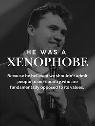 Charlie Kirk, the extremist.