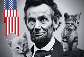 President Lincoln loved stray cats