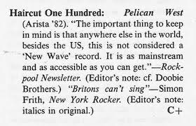 Favourite shirts (boy meets girl), love plus one, lemon firebrigade. The Cd Project Haircut One Hundred Pelican West Deluxe Edition 1982