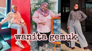 Jika yang gemuk adalah tubuh bagian atas sedangkan kaki biasa saja, maka gunakan warna terang fungsinya adalah mengalihkan pandangan mata orang yang melihat kamu ke bagian yang 'lebih. Ootd Hijab Wanita Gemuk Gemes Banget Youtube