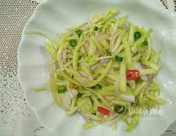 3 buah mangga muda @bumbu buat. Resepi Kerabu Mangga